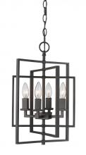 Trans Globe 10594 ROB - 4LT-CUBE CHANDELIER SML-ROB